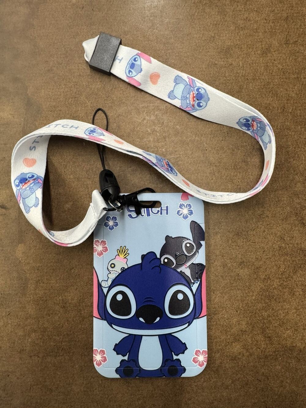 Stitch Badge ID Holder w/ Lanyard